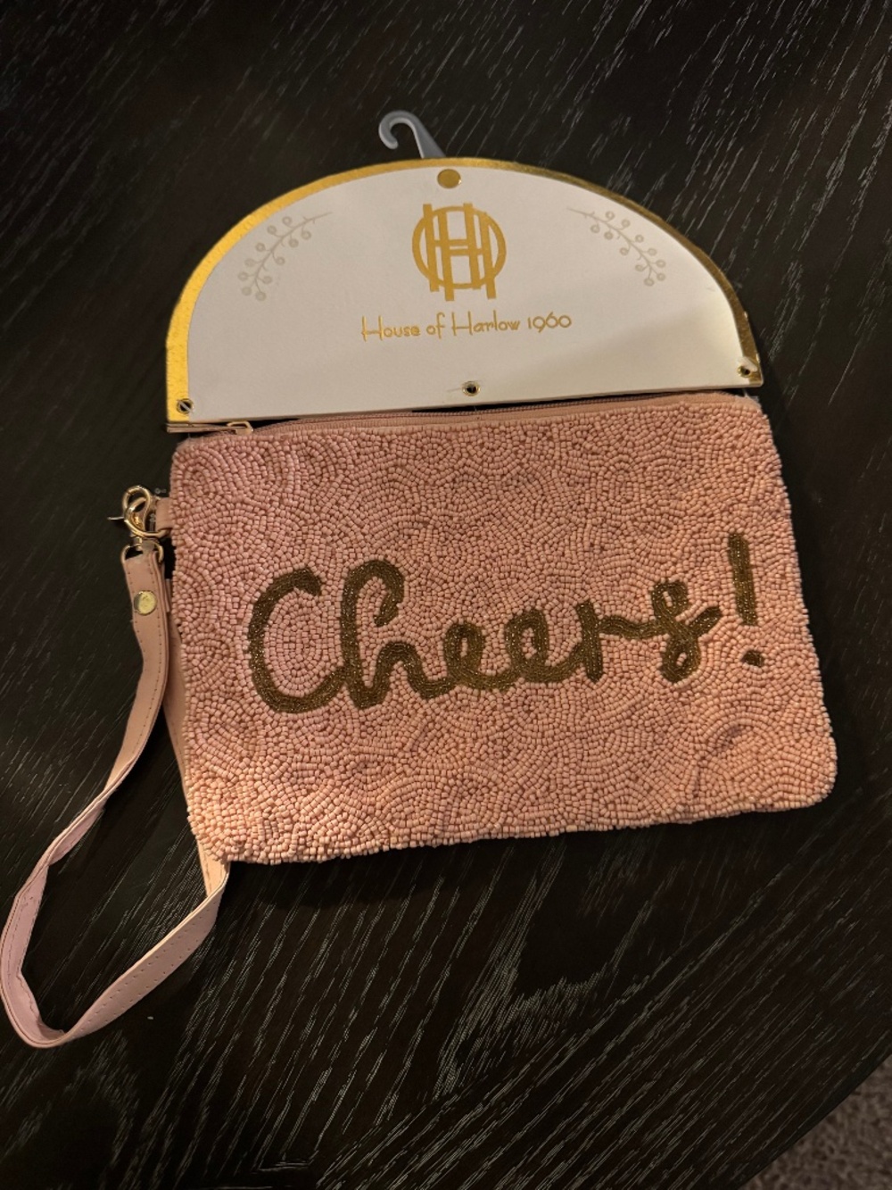 Beaded Clutch/Wristlet